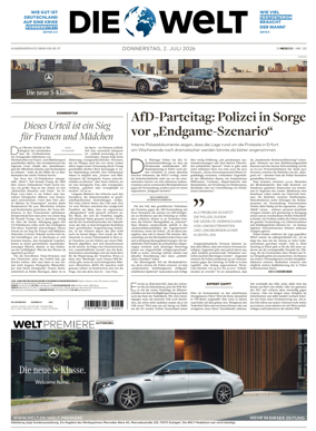 Cover of Die Welt
