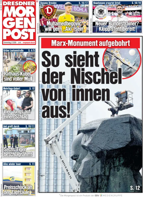Cover of Dresdner Morgenpost