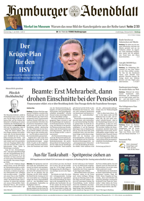 Cover of Hamburger Abendblatt (Harburg)