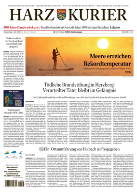 Cover of Harz Kurier
