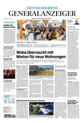 Cover of Hennigsdorfer Generalanzeiger