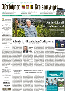 Cover of Iserlohner Kreisanzeiger und Zeitung (Iserlohn)