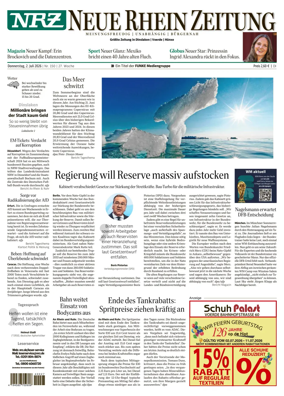 Cover of Neue Rhein Zeitung (Dinslaken)