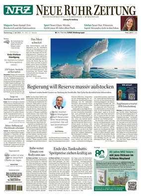 Cover of Neue Rhein Zeitung (Duisburg)
