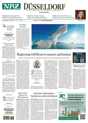 Cover of Neue Rhein Zeitung (Dusseldorf)