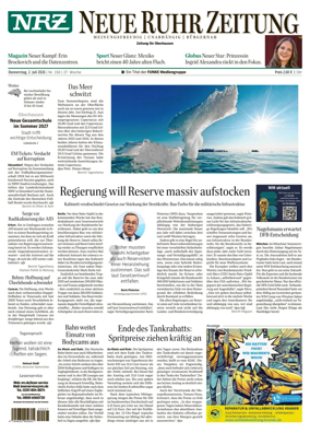 Cover of Neue Rhein Zeitung (Oberhausen)