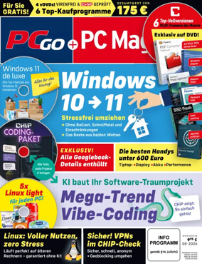 Cover of PCgo & PC Magazin