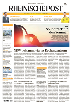 Cover of Rheinische Post Langenfeld