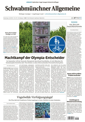 Cover of Schwabmunchner Allgemeine