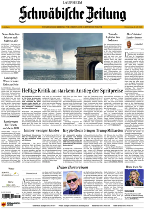 Cover of Schwabische Zeitung (Laupheim)