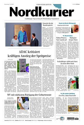 Cover of Strelitzer Zeitung