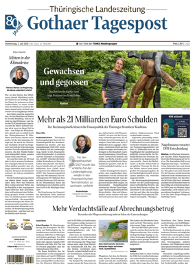 Cover of Thuringische Landeszeitung (Gotha)