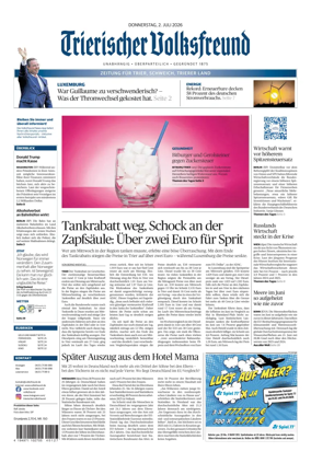 Cover of Trierischer Volksfreund