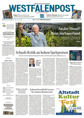 Cover of Westfalenpost (Brilon)
