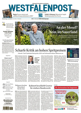Cover of Westfalenpost (Wetter)