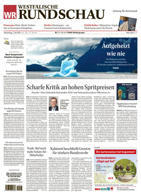 Cover of Westfalische Rundschau (Dortmund-Sud II)