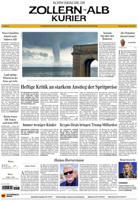 Cover of Zollern-Alb-Kurier (Balingen)