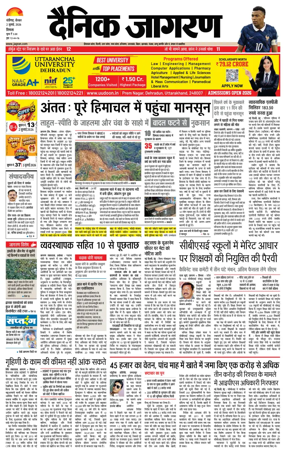 Cover of Dainik Jagran - Shimla