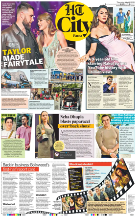 Cover of Hindustan Times (Patna) - Live