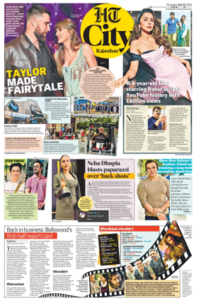 Cover of Hindustan Times (Jaipur) - City