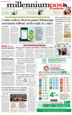 Cover of Millennium Post