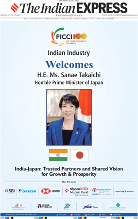 Cover of The Indian Express