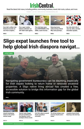 Cover of Irish Central