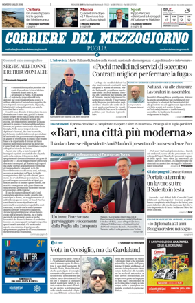 Cover of Corriere del Mezzogiorno (Puglia)