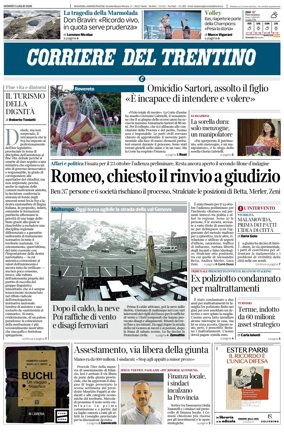 Cover of Corriere del Trentino