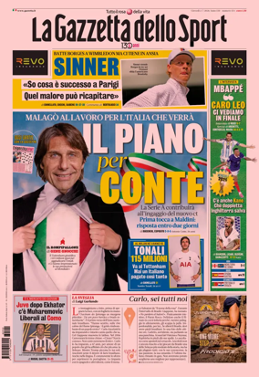 Cover of La Gazzetta dello Sport - Milano