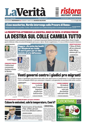 Cover of La Verita (Italia)