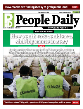 Cover of People Daily ePaper