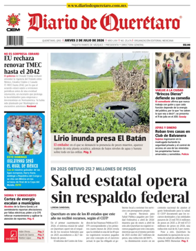 Cover of Diario de Queretaro