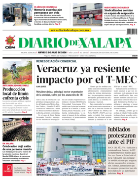 Cover of Diario de Xalapa