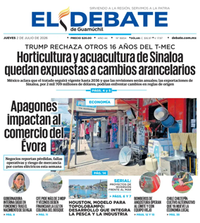 Cover of El Debate de Guamuchil