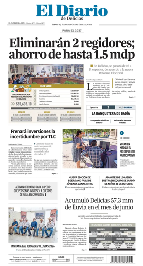 Cover of El Diario de Delicias