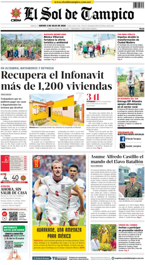 Cover of El Sol de Tampico