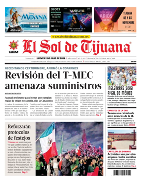 Cover of El Sol de Tijuana