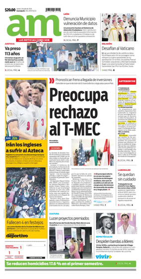 Cover of Periodico AM (Leon)