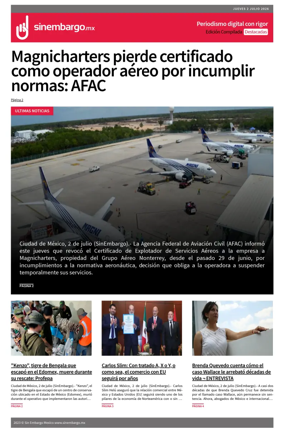 Cover of Sin Embargo destacadas