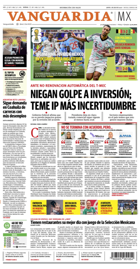 Cover of Vanguardia