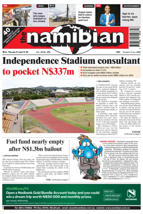 Cover of The Namibian