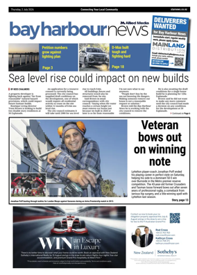 Cover of Bay Harbour News