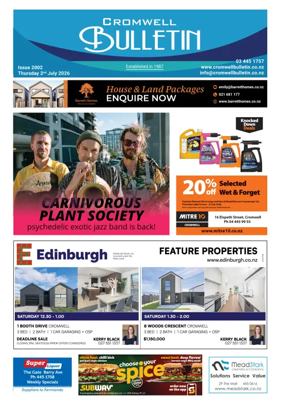 Cover of Cromwell Bulletin