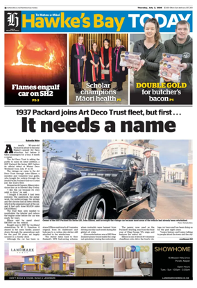 Cover of Hawke's Bay Today
