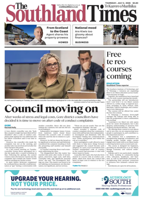 Cover of The Southland Times