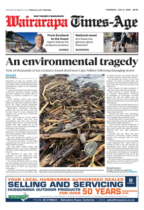 Cover of Wairarapa Times-Age (NZ)