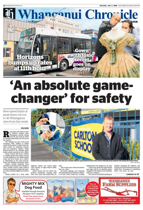 Cover of Whanganui Chronicle
