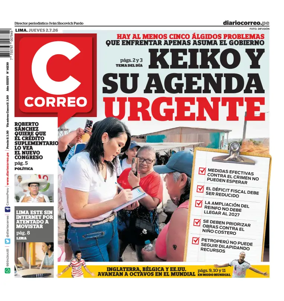 Cover of Diario Correo