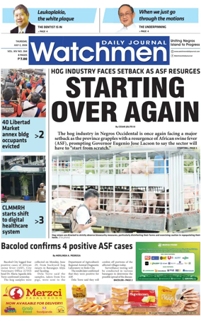 Cover of Watchmen Daily Journal